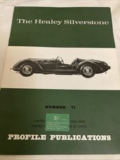 Profile Publications Number  71  - The Healey Silverstone
