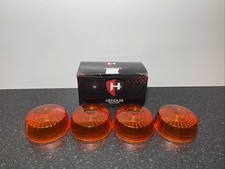 Indicator Lens Front/rear Amber for 1972 Suzuki TS 125 Etc May Fit Other Models