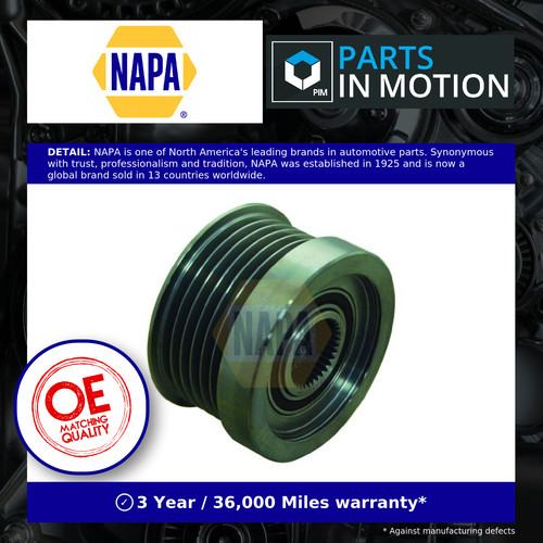Overrunning alternator pulley - alternator,