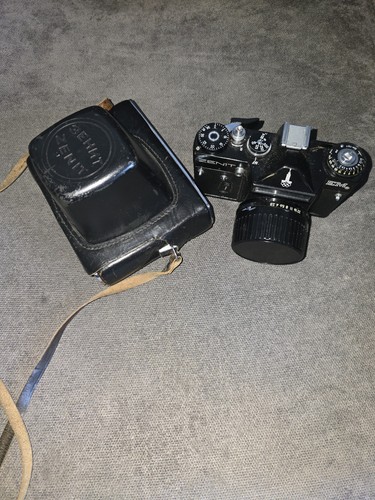 Vintage zenit film camera - zenit,