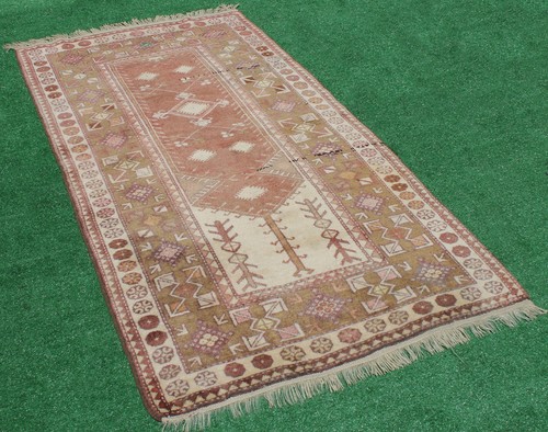 Turkish rug x79 vintage - turkish,