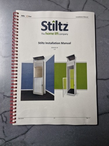 Stiltz duo installation manual - stiltz,