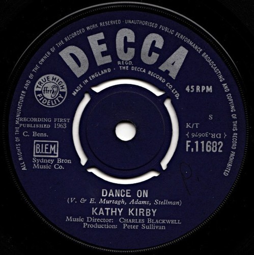 Kathy kirby dance - dance, on