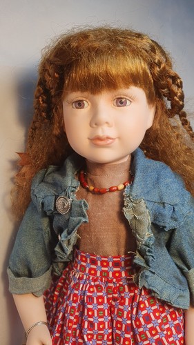 Porcelain doll katie - porcelain, "katie"