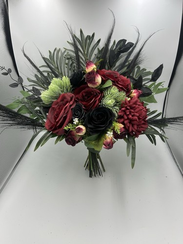 Gothic romantic bridal bouquet - romantic,