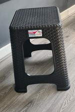 Rattan Step Stool Plastic
