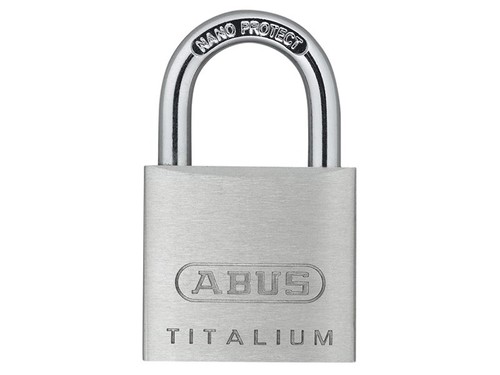 Abus padlock 30mm - padlock, titalium