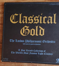 CLASSICAL GOLD  LTD EDITION 4 RECORD BOX SET   VG CONDITION