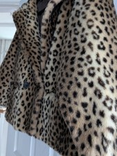 Leapoard Print Vintage Fur