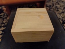   Small Wooden Box With