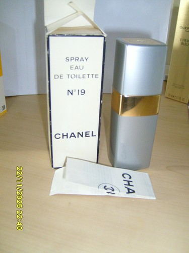 Vintage chanel no19 grey - vintage,