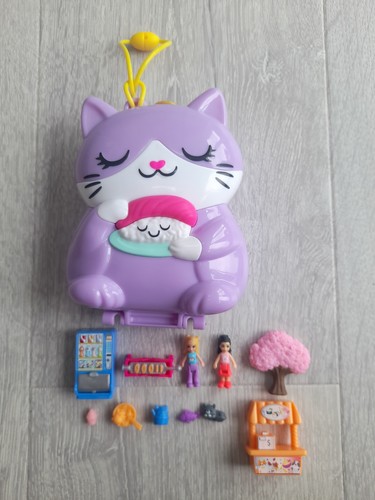 Polly pocket sushi cat cafe - pocket,