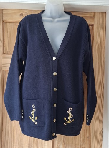 Vintage acorn womens cardigan - womens, cardigan-