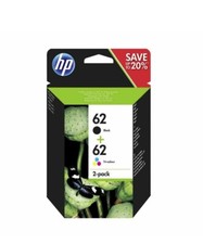 HP 62 Black & Tri-Colour Ink
