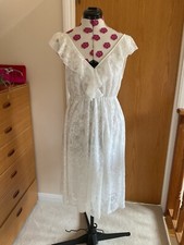 ZARA Ivory White Lace Summer