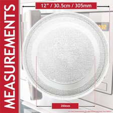 Microwave glass turntable - glass,