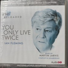 YOU ONLY LIVE TWICE - IAN FLEMING - 6 CD AUDIO BOOK - NEW/SEALED - JAMES BOND