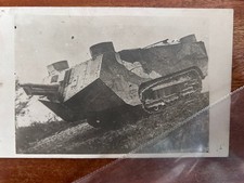 PA- WW1 Tank Original Photo card French