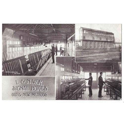 Lnwr official railway postcard - official,