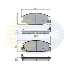 Brake Pads Set For Isuzu D-MAX