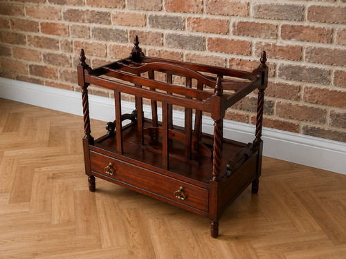 Vintage wooden canterbury - wooden,