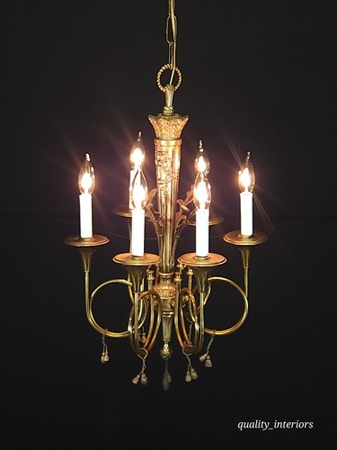 Antique arm light french - 6,