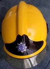 Fireman helmet with - fireman's,