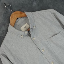 Folk Shirt Mens XL Grey