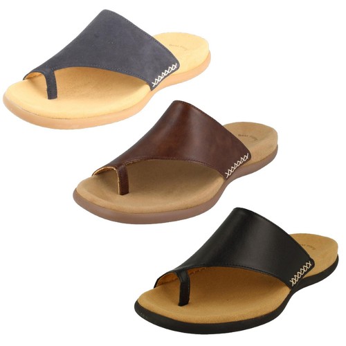 Ladies gabor toe post - toe, sandals