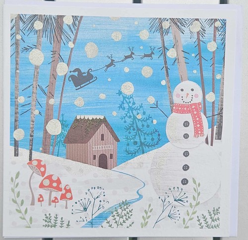 Whistlefish happy snowman - happy,