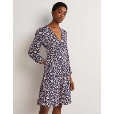 Easy Fixed Wrap Jersey Dress