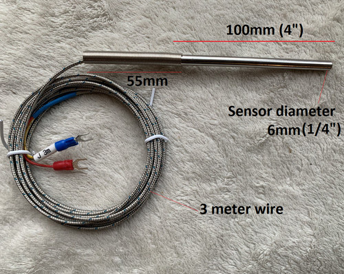 Temperature thermocouple - temperature, j