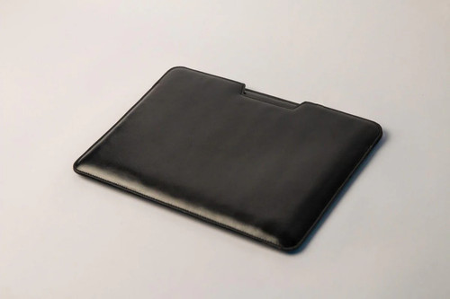 Geniune london leather black - leather,