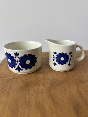 Meakin alpine blue 1970s - j&g,