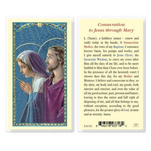 Consecration jesus through - consecration,