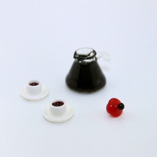 Miniature coffee cups house - miniature,