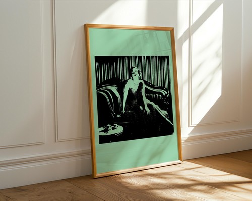 1920s vintage woman poster - vintage,