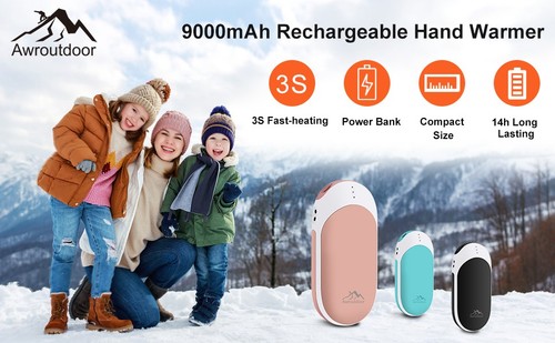 9000mah hand warmers - hand, power
