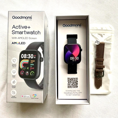 Goodmans active smartwatch - goodmans,