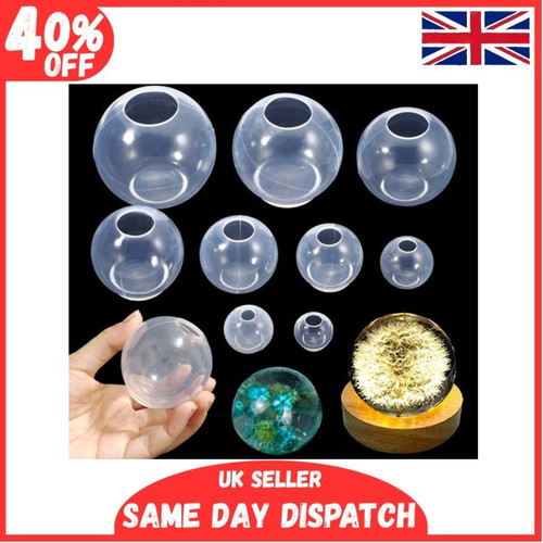 Silicone sphere resin mould - sphere,