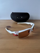 Oakley Fast Jacket XL White G40 Sunglasses Like Flak Half Wind Jacket Y2K