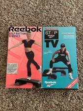 REEBOK: Step Rhythm & Moves & Best of Step Reebok TV STEP AEROBICS Videos VHS