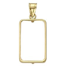 14k Yellow Gold Tab Back Swiss