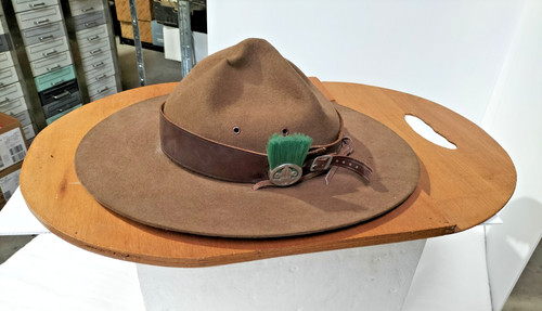 Vintage scout leader felt - felt, hat
