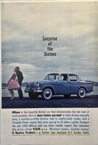 Hillman beautiful british - hillman,