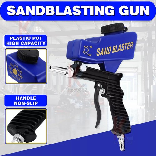 Air sandblasting gun pneumatic - gun,