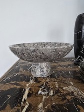 Larhe Marble Pedestal Bowl