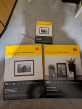 3x Packs Kodak Ultra Premium Photo Paper