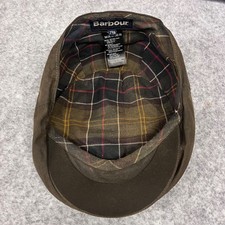 Barbour Wax Flat Cap Mens