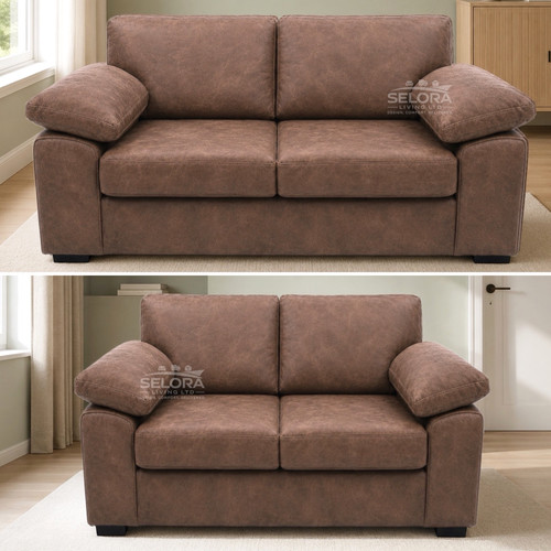 Amalfi dino tan brown - brown, suede